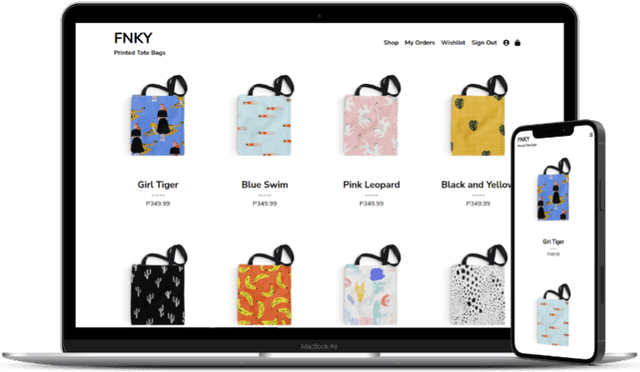 FNKY Tote Bags